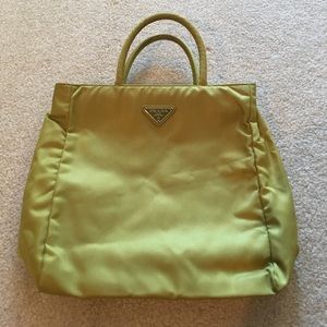 Small Prada Nylon Tote - Rare Color