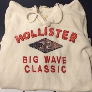 Hollister hoodie.
