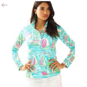 Lilly Pulitzer You Gotta Regatta Popover NWT M