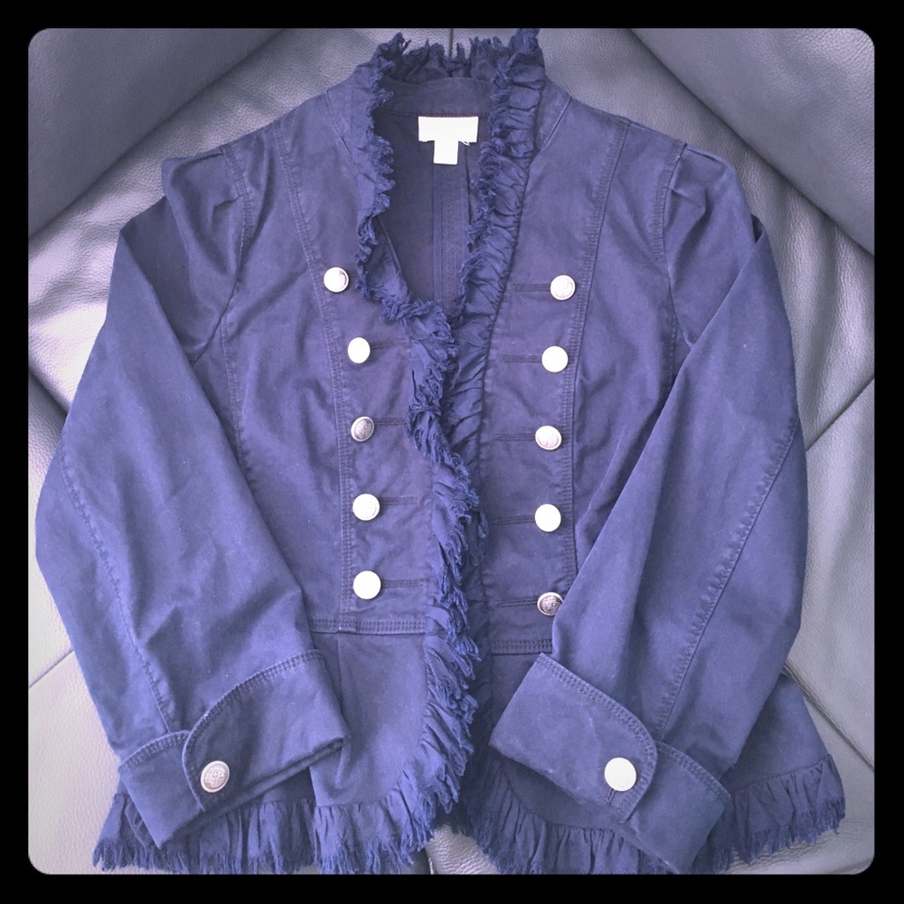 sale Loft navy little jacket, great condition.