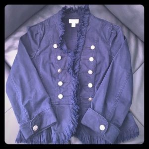 sale Loft navy little jacket, great condition.