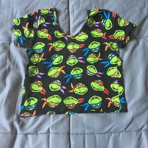 Teenage Mutant Ninja Turtles crop top