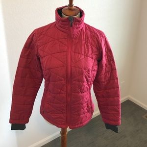 Red light weight women’s winter jacket