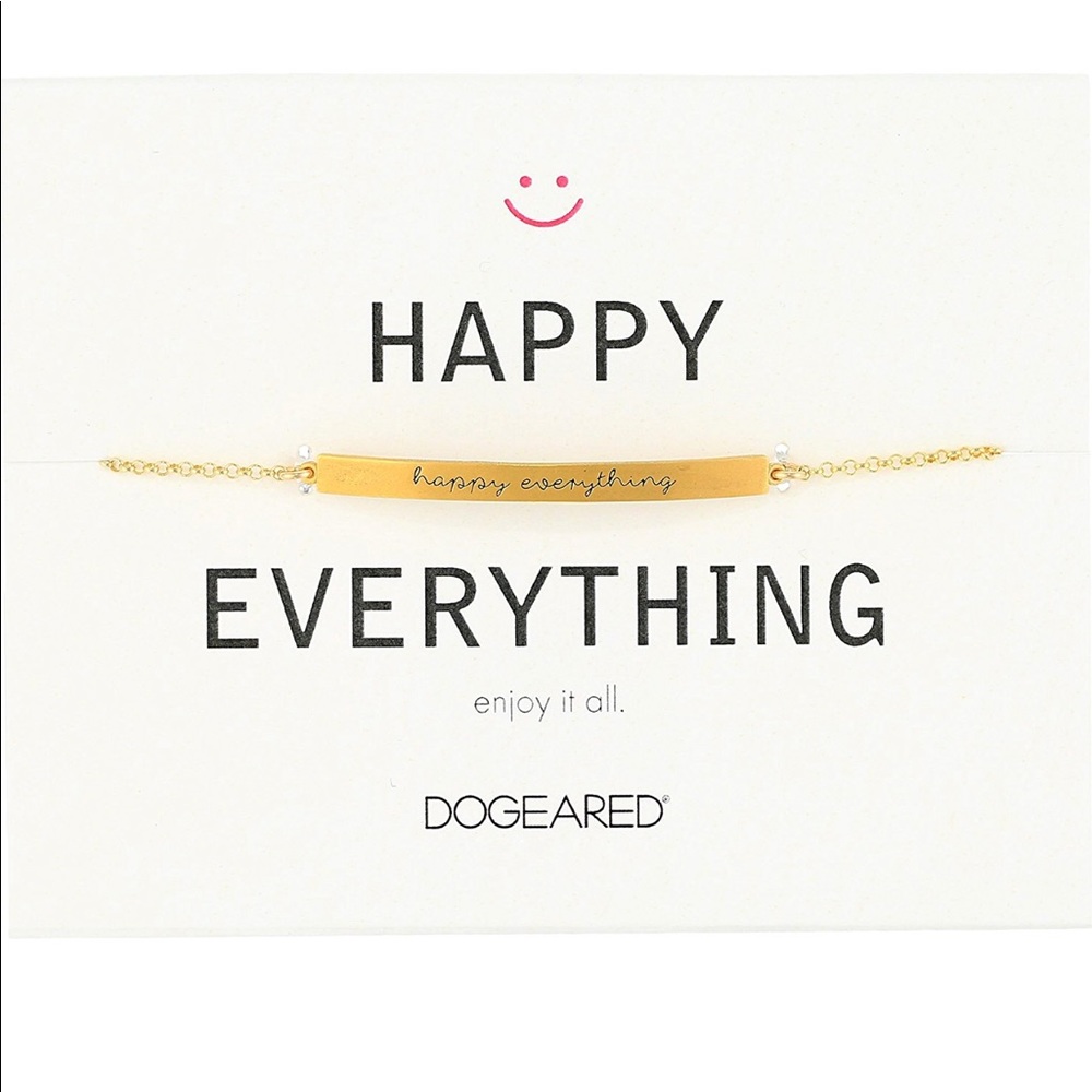 Dogeared Happy Everything bracelet