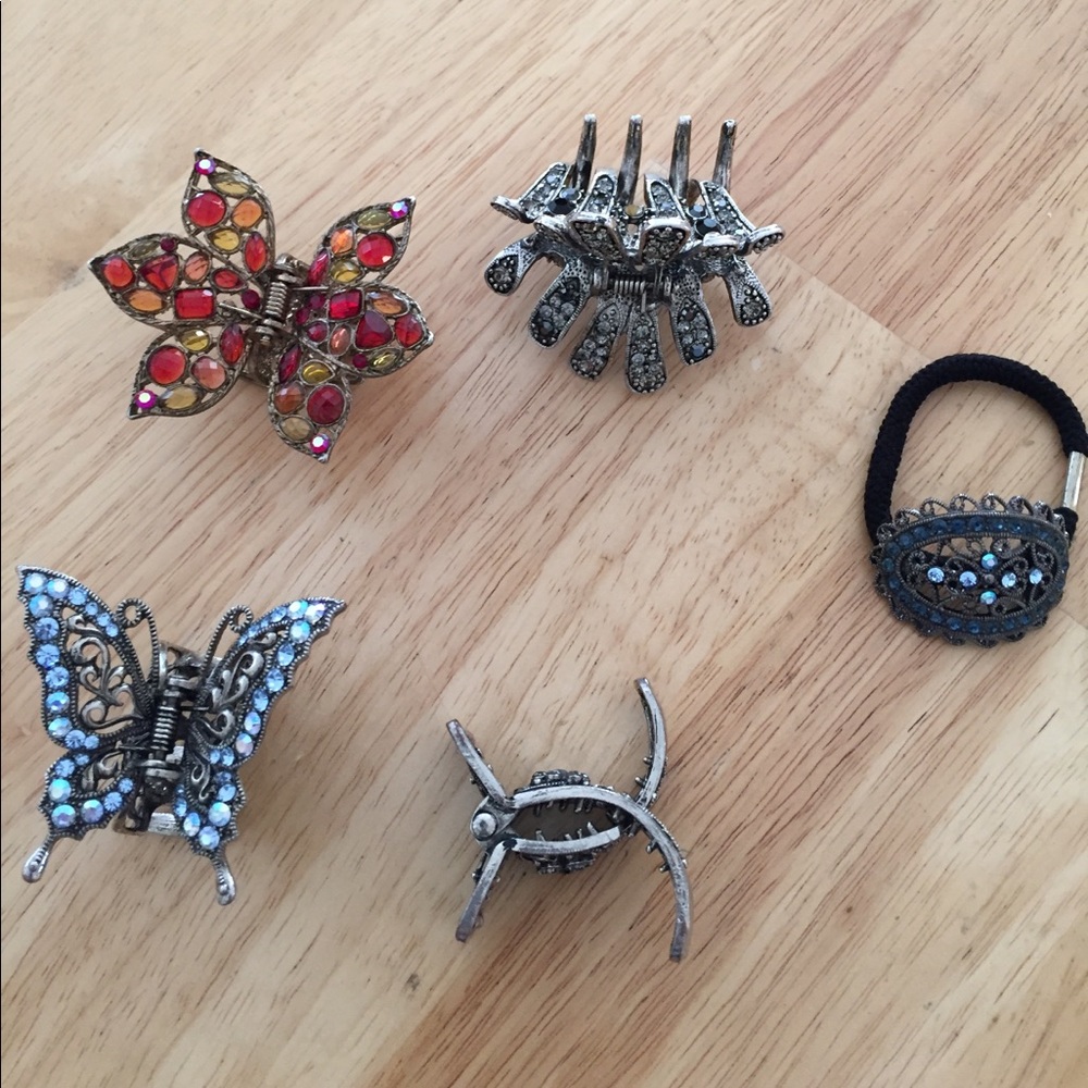 Jeweled Hair Accessories