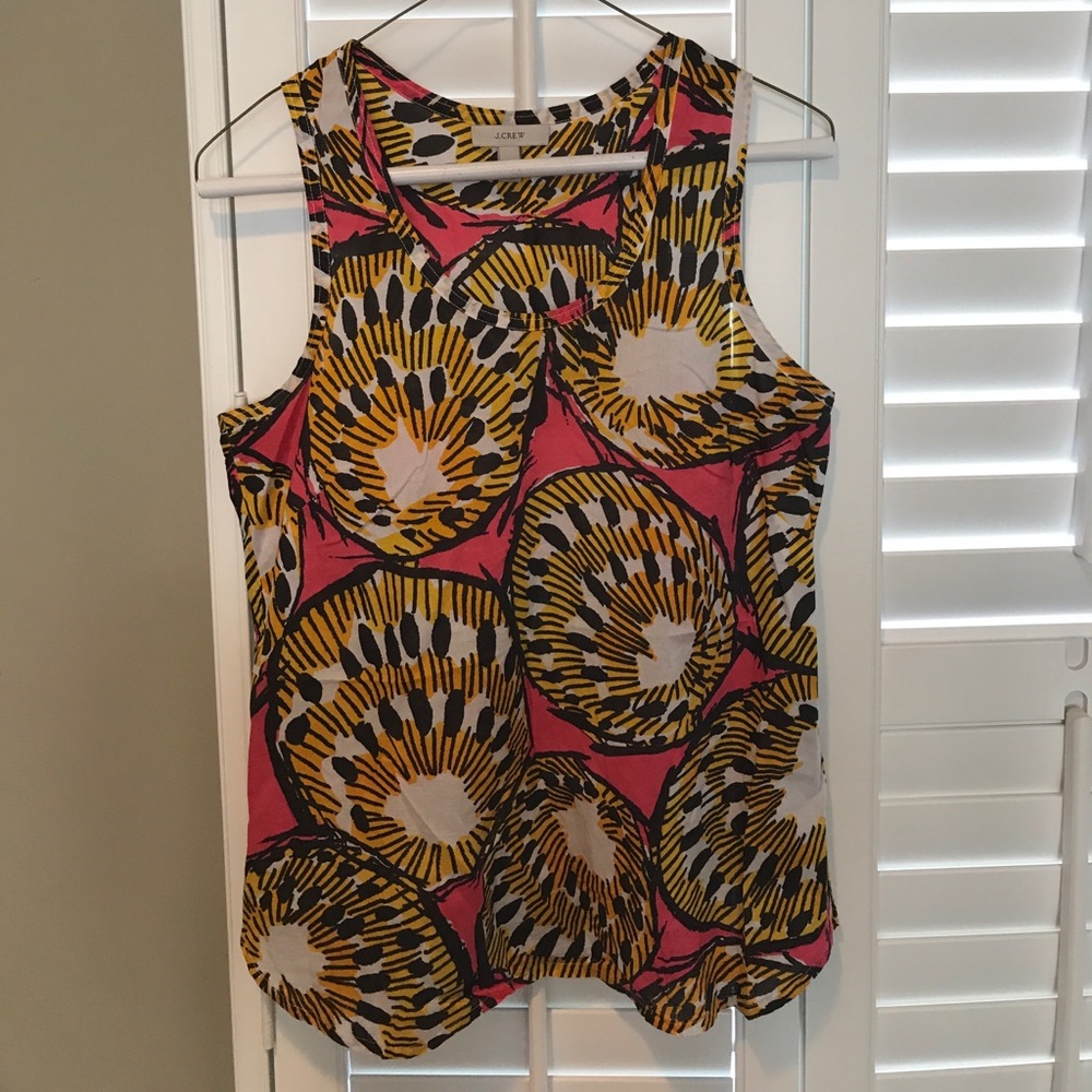 J. Crew Tank Top - Pink and Yellow