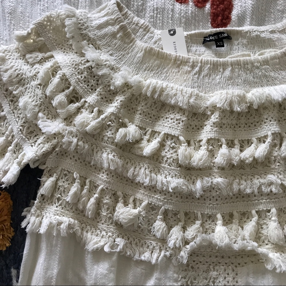 Anthropologie Tassel Dress - Picture 6 of 8