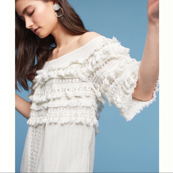 Anthropologie Tassel Dress - Picture 2 of 8