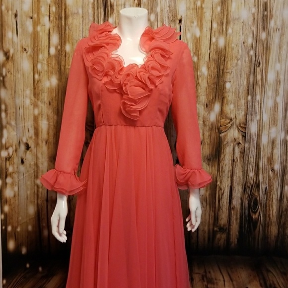 {vintage} Lou Lattimore supper club dress