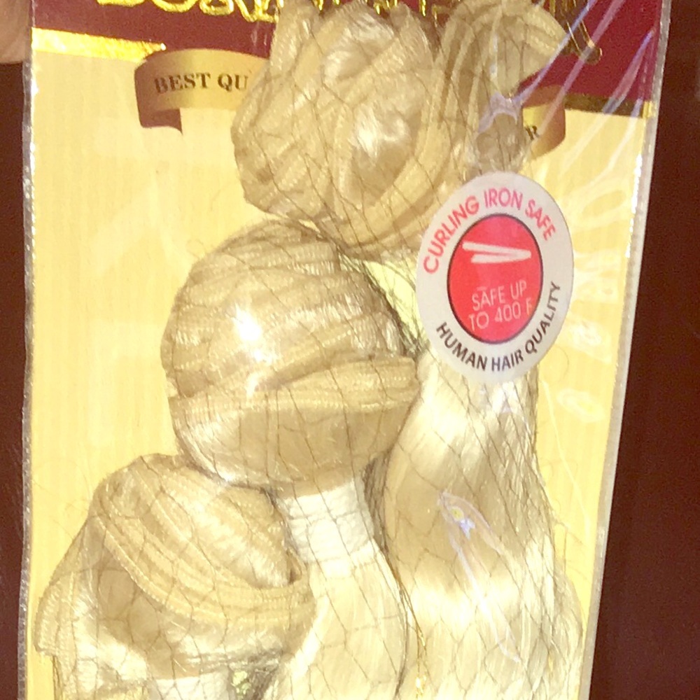 Platinum blonde bundles these are synthetic
