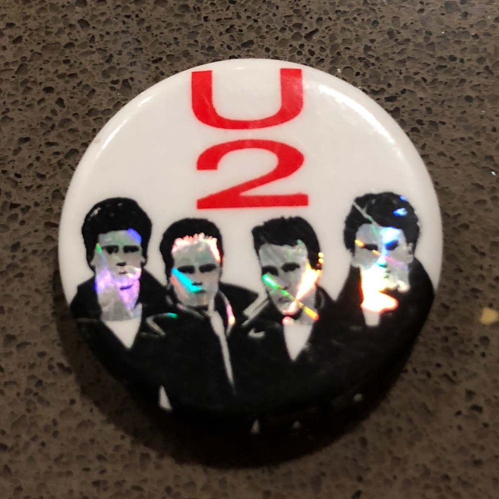U2 Vintage 1984 Pin
