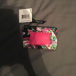 vera bradley zip Id case