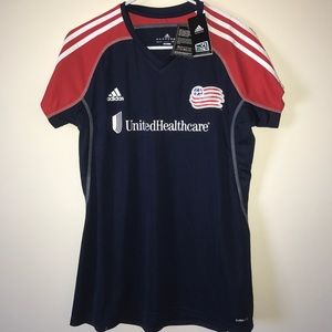 Adidas New England Revolution MLS Soccer jersey
