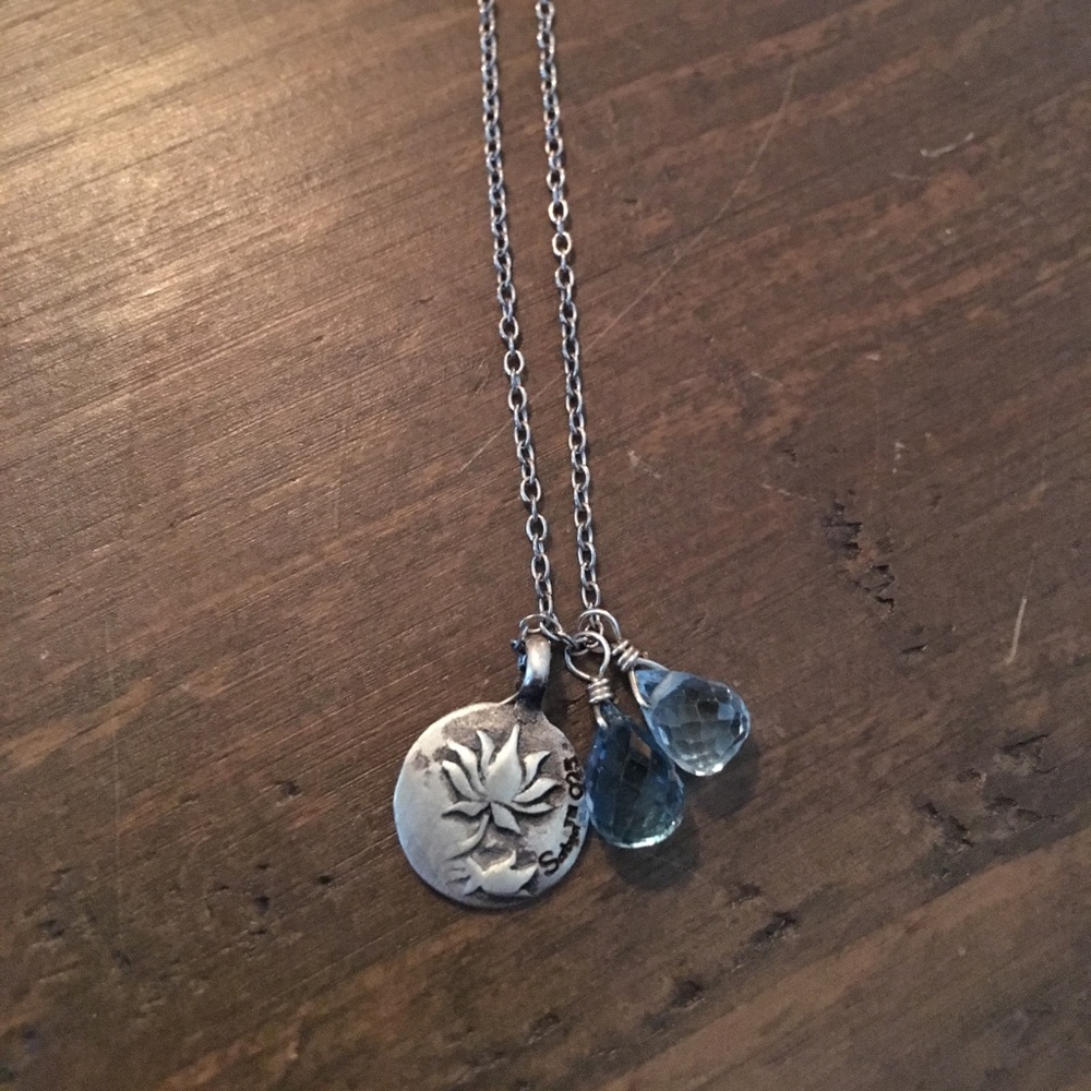 Never been worn Satya Silver necklace