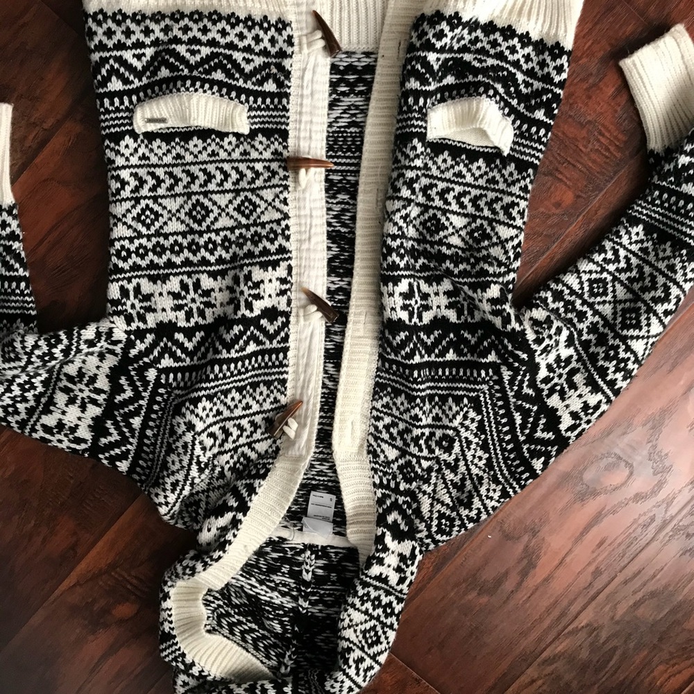 Avalanche fire side cardigan