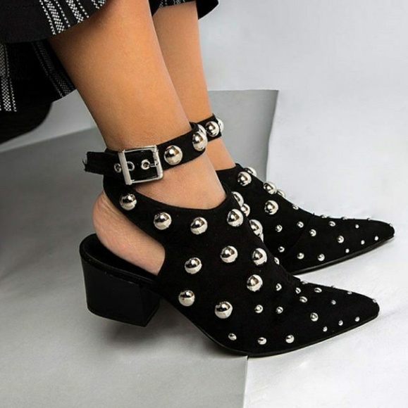 studded booties