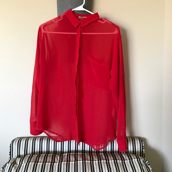 Red blouse - Picture 1 of 1