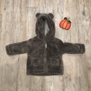 Baby Bear fuzzy jacket