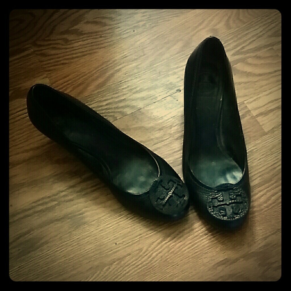 Black Tory Burch Wedge