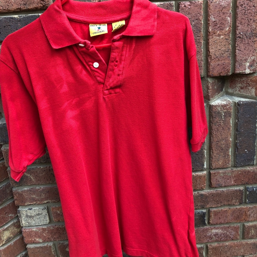Men large Duck Head polo used