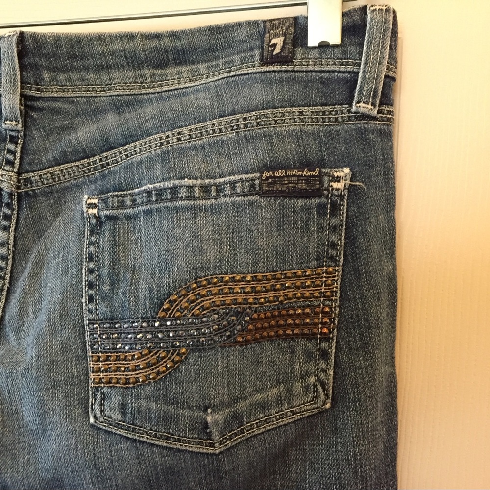 7 for all mankind bootcut jeans - Picture 3 of 4