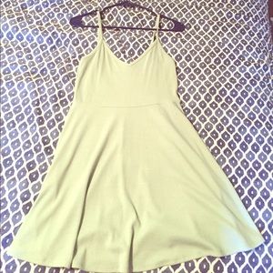Ribbed v-neck sundress