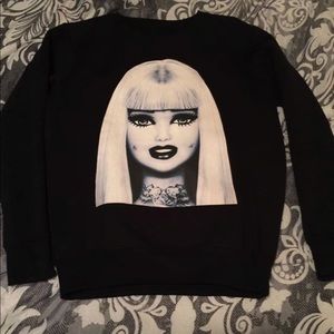 Adult Barbie sweatshirt