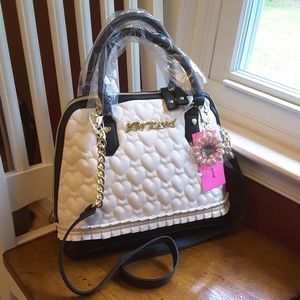 Betsey Johnson Medium Dome Satchel