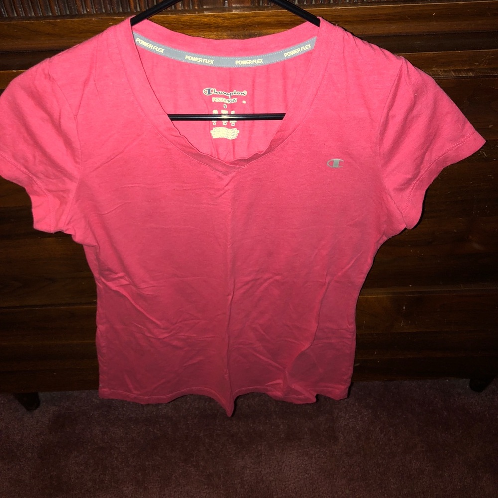 Champion yoga pants and tee