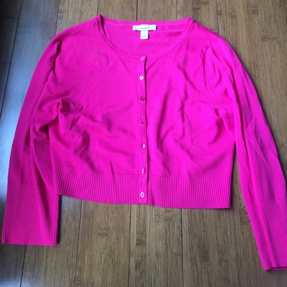 🎉last chance🎉Pink Cropped Cardigan