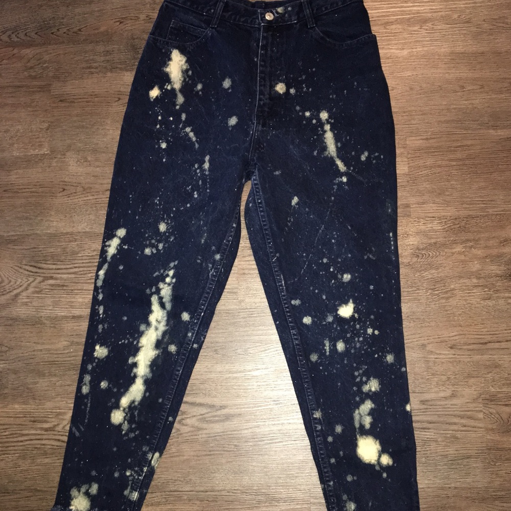 Distressed denim
