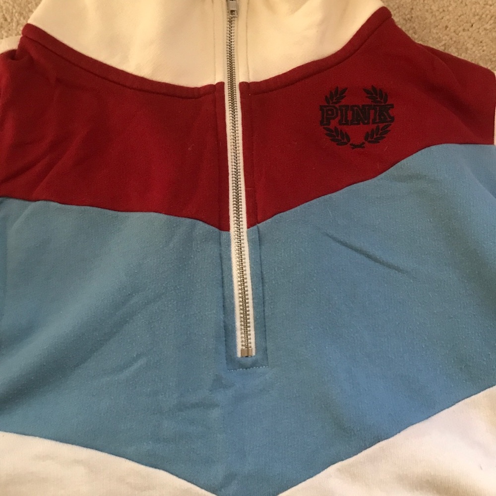 Pink campus sweatshirt