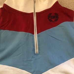 Pink campus sweatshirt