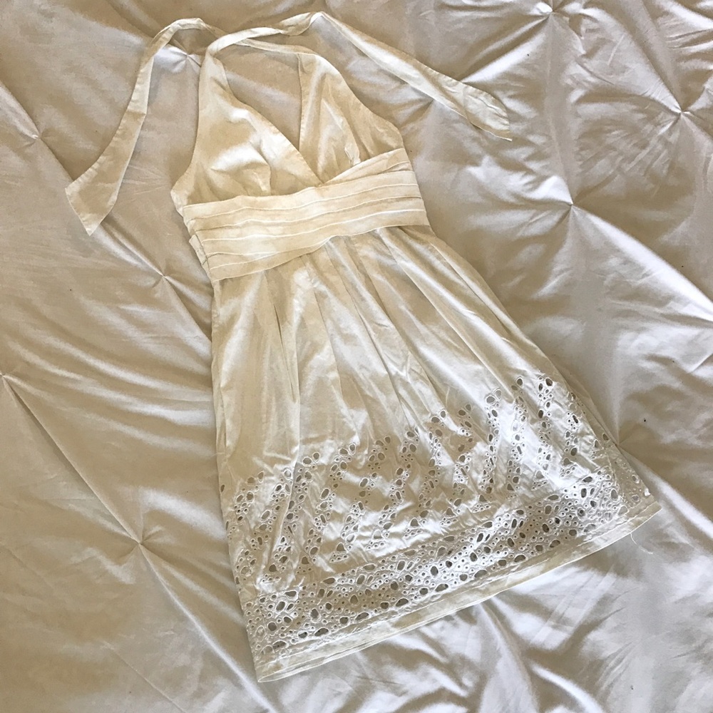 BCBG Maxazria White Marilyn Monroe Style Dress 👗
