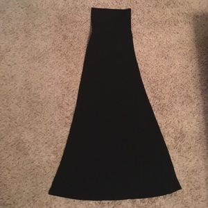 🦄🦄🦄 LulaRoe Solid Black Maxi Skirt