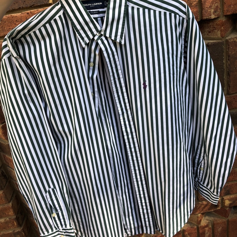 UNIQUE Ralph Lauren long sleeve dress shirt