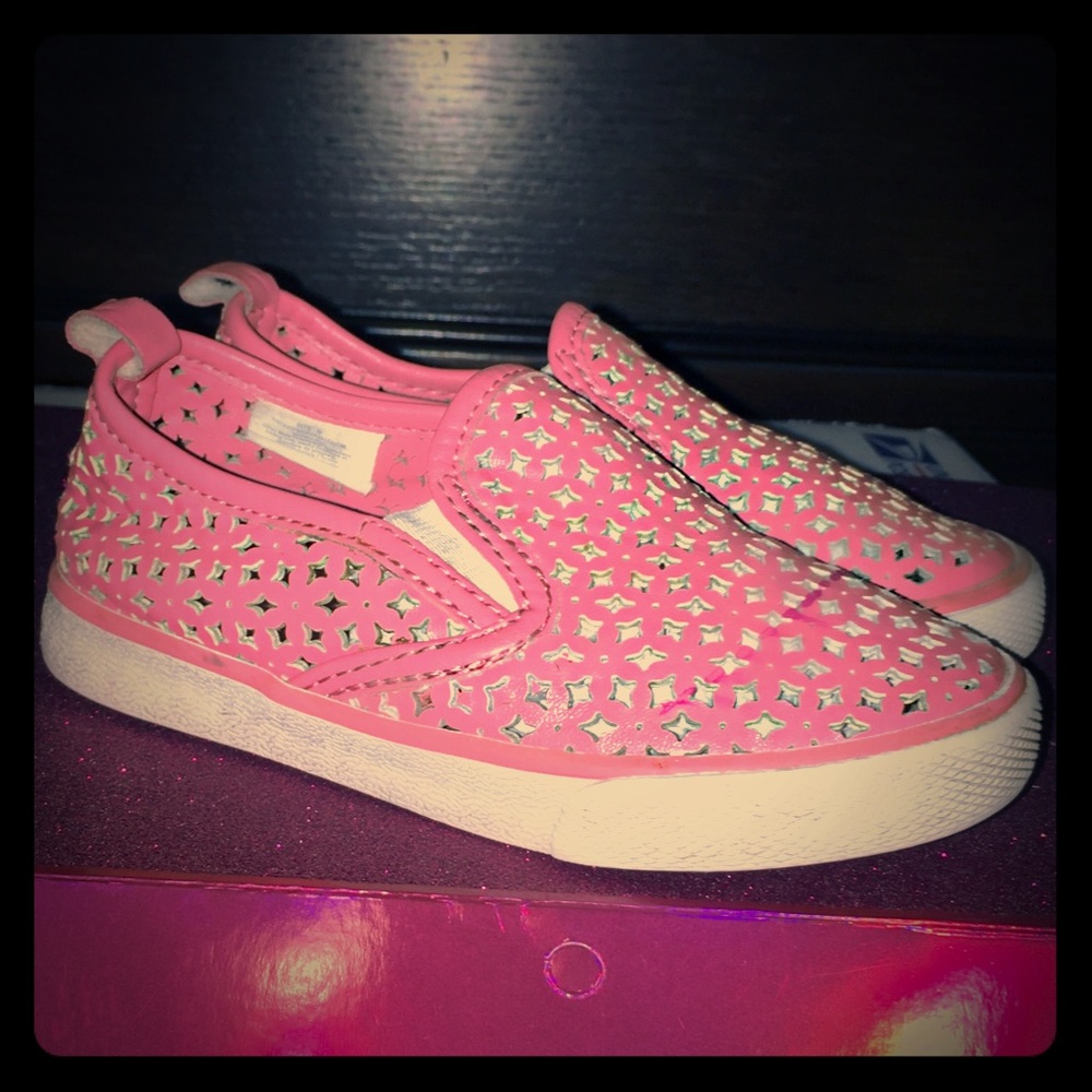 Size 8 Girls Slip Ons