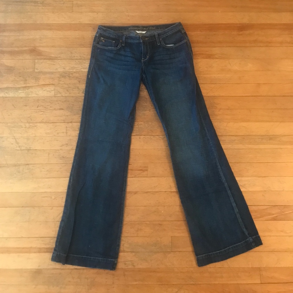 Abercrombie & Fitch wide leg jeans
