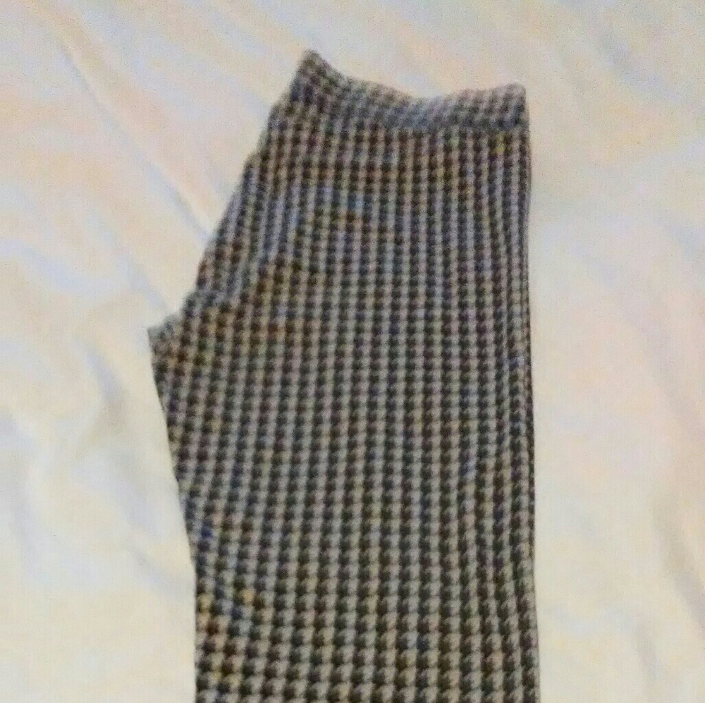 VS Pink Houndstooth Leggings Med.