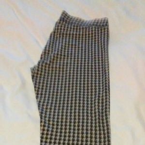 VS Pink Houndstooth Leggings Med.
