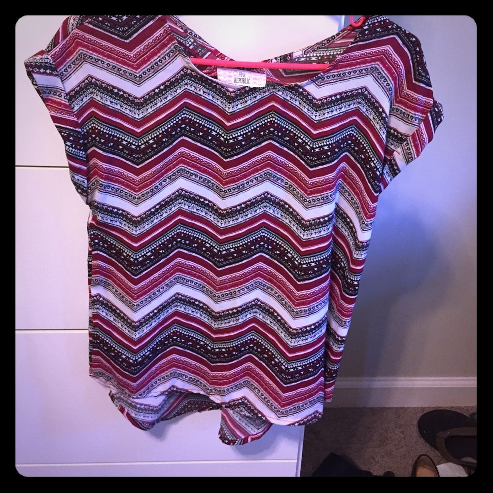 Fun pattern, silk shirt!