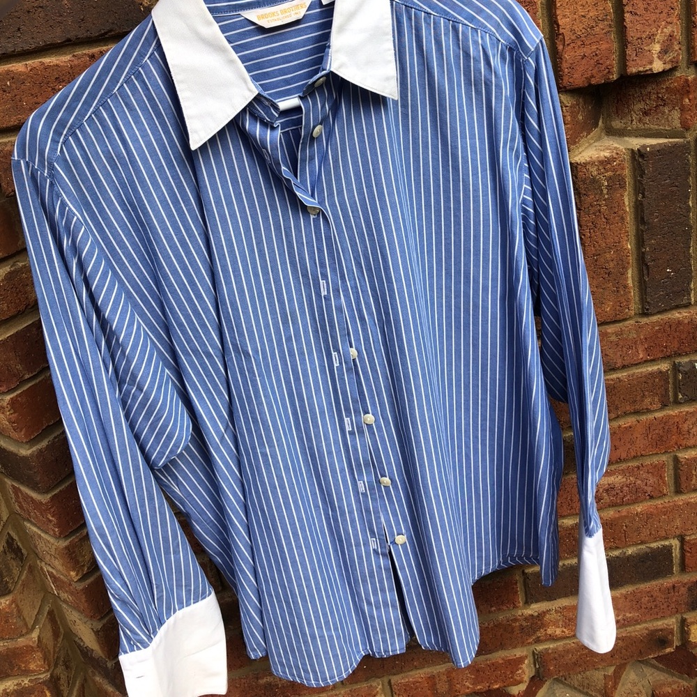 BROOKS BROTHERS small long sleeve dress shirt