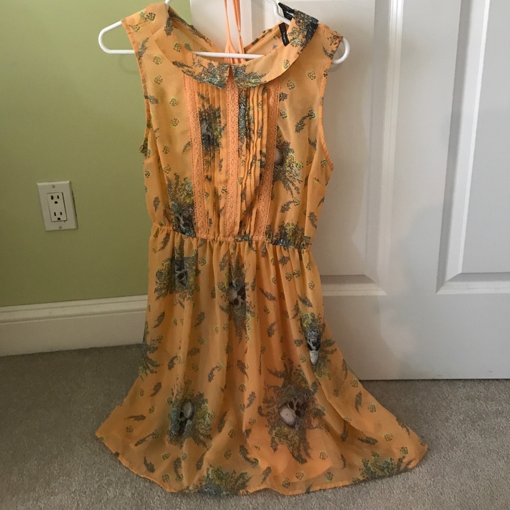 Peach Dress