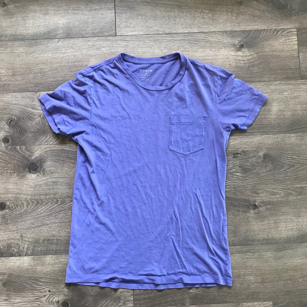 J. Crew Factory | Slim washed pocket | PURPLE