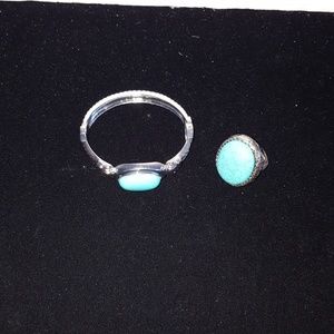 Bracelet and ring combo