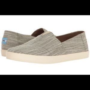 Toms Size 7 Mens Green Avalon Slip-on