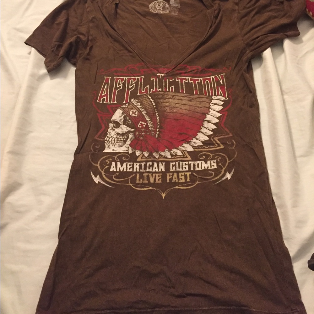 Affliction American custom shirt
