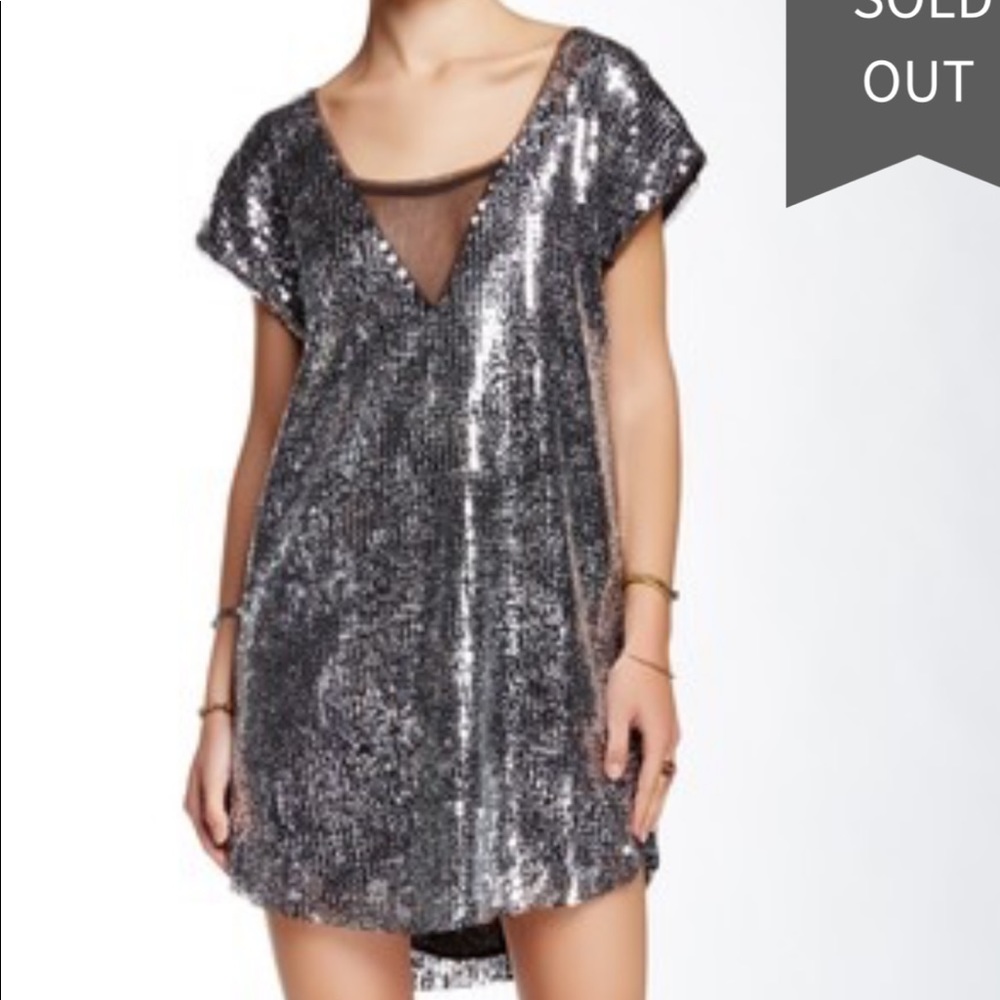 NWT! Free People Sequin Dress