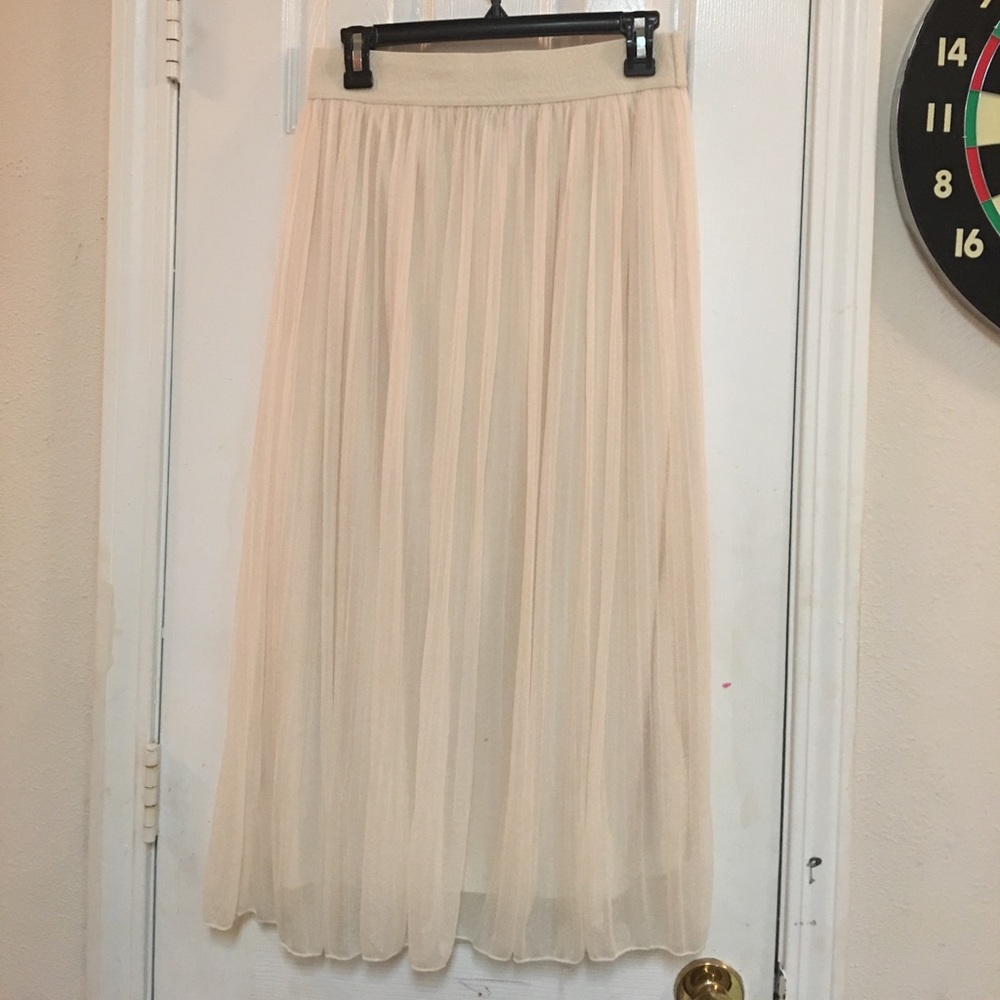 Shimmer Midi Skirt