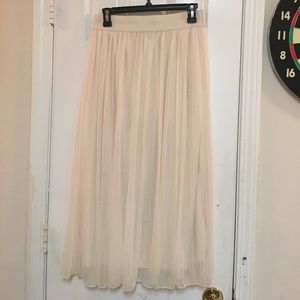 Shimmer Midi Skirt